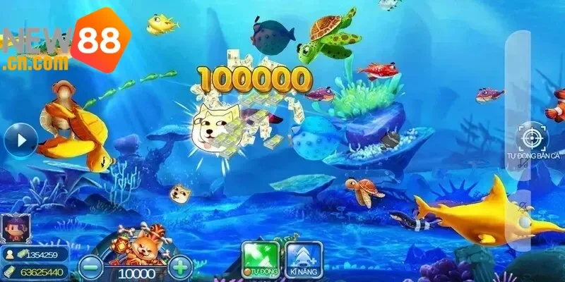 Bí quyết chiến thắng trong game bắn cá NEW88